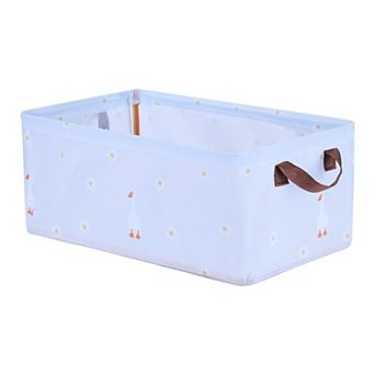 Storage Cube, 1 Pack Fabric Storage Bins with Handles for Shelves Closet, Collapsible Storage Basket