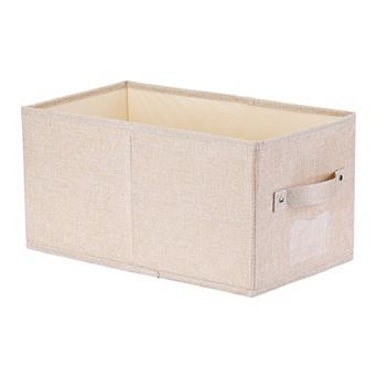 Storage Cube, Fabric Storage Bin with Handles for Shelves Closet, 1 Pack Foldable Storage Basket