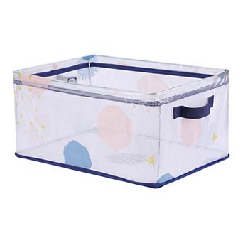 Storage Cube, Fabric Storage Bin with Handles for Shelves Closet, 1 Pack Sturdy Storage Basket