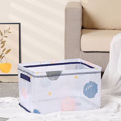 Storage Cube, Fabric Storage Bin with Handles for Shelves Closet, 1 Pack Sturdy Storage Basket