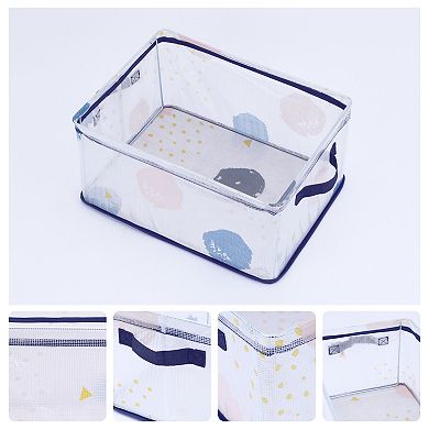 Storage Cube, Fabric Storage Bin with Handles for Shelves Closet, 1 Pack Sturdy Storage Basket