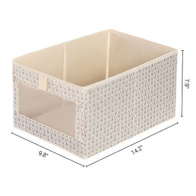 Storage Cube, Fabric Storage Bin for Shelves Closet, 1 Pack Collapsible Storage Basket