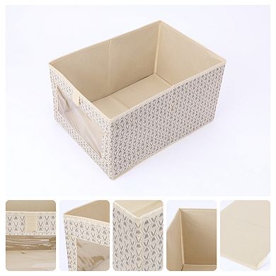 Storage Cube, Fabric Storage Bin for Shelves Closet, 1 Pack Collapsible Storage Basket