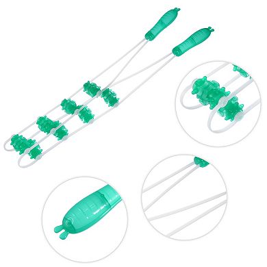Handheld Back Massager with Multiple Trigger Points, for Neck Shoulder Muscle Pain Ease