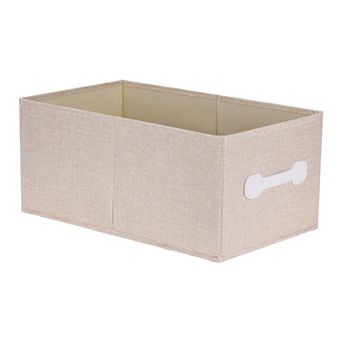 Storage Cube, Fabric Storage Bin with Handles for Shelves, 1 Pack Collapsible Storage Basket