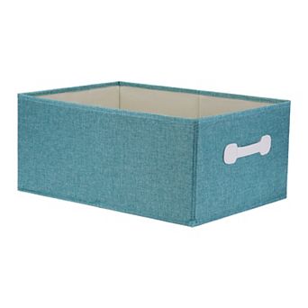 Storage Cube, Fabric Storage Bin with Handles for Shelves, 1 Pack Collapsible Storage Basket