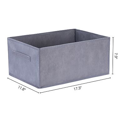 Storage Cube, Storage Bin with Handle for Shelves Closet, 1 Pack Collapsible Storage Basket