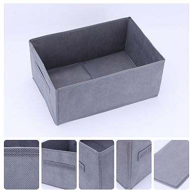 Storage Cube, Storage Bin with Handle for Shelves Closet, 1 Pack Collapsible Storage Basket