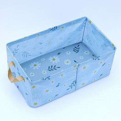 Storage Cube, Collapsible Storage Bin with Handles for Shelves, 1 Pack Storage Basket