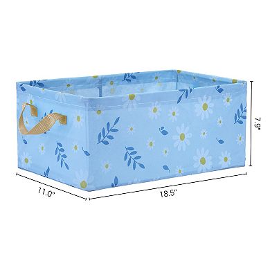 Storage Cube, Collapsible Storage Bin with Handles for Shelves, 1 Pack Storage Basket