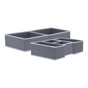 Storage Cube Set of 6, Storage Bin for Shelves Closet, Collapsible Storage Basket