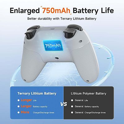 EasySMX X05 Wireless Controller for PC/Android/Steam Deck- Bluetooth