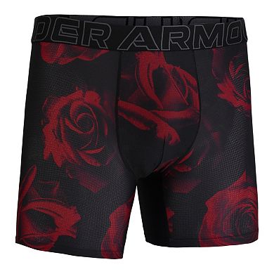 Men's Under Armour 6-in. Performance Tech Mesh Graphic Boxer Brief