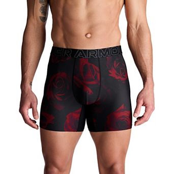 Men's Under Armour 6 in Performance Tech Mesh Graphic Boxer Brief