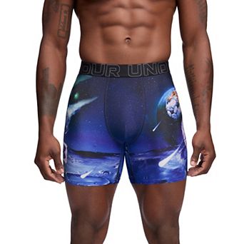 Men's Under Armour 6 in Performance Tech Mesh Graphic Boxer Brief