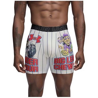 Men's Under Armour 6 in Performance Tech Mesh Collab Boxer Brief