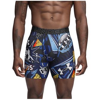 Men's Under Armour 6 in Performance Tech Mesh Collab Boxer Brief
