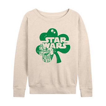 Women's Star Wars Stormtroopers Shamrock French Terry Long Sleeve Tee