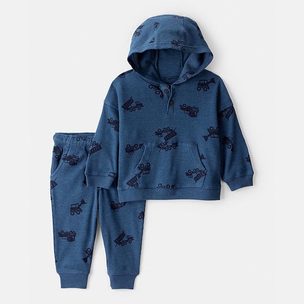 Baby Boy Carter's 2 pc Truck Print Hoodie & Joggers Set