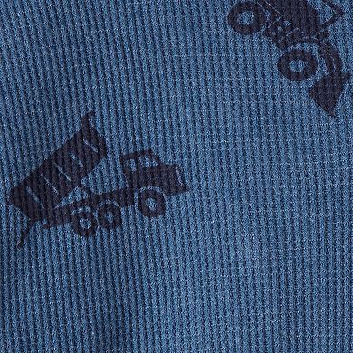 Toddler Boy Carter’s 2-Pc. Truck Print Hoodie & Joggers Set