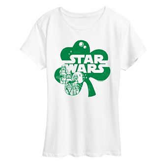 Women's Star Wars Stormtroopers Shamrock Graphic Tee