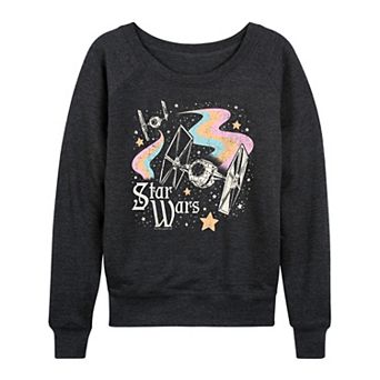 Women's Star Wars Celestial Ships French Terry Long Sleeve Tee