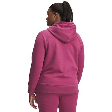 Plus Size Under Armour Rival Fleece Shimmer Hoodie