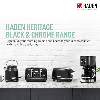 Haden Coffee Machine, 12 Cup Programmable Drip Coffee Maker