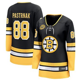 Women's Fanatics David Pastrnak Black Boston Bruins 100th Anniversary Breakaway Jersey