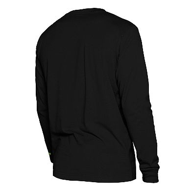 Men's New Era Black Boston Celtics 2024/25 City Edition Long Sleeve T-Shirt