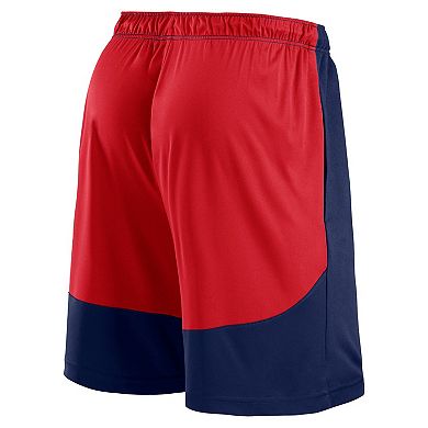 Men's Logo Athletic Navy New Orleans Pelicans Launch Performance Shorts
