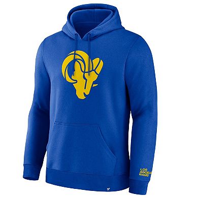Men's Fanatics Royal Los Angeles Rams Legacy Fleece Pullover Hoodie