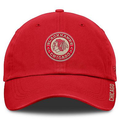 Women's Fanatics Red Chicago Blackhawks 2025 NHL Winter Classic Adjustable Hat