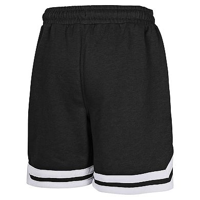 Youth Black Brooklyn Nets Teardrop Fleece Shorts