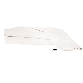 Castle Hill London 310 Thread Count Cotton Sateen Sheet Set Deep Pocket - Queen, Ash