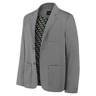 Men's J. Palmer Graphite Green Bay Packers Man-In-Motion Blazer