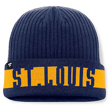 Men's Fanatics Blue St. Louis Blues Blueliner Cuffed Knit Hat