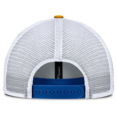 Men's Fanatics Royal Buffalo Sabres Fundamental One-Time Trucker Adjustable Hat