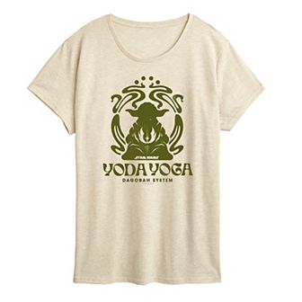 Women's Star Wars Yoda Yoga Graphic Tee