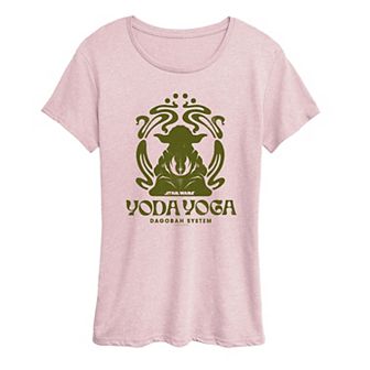 Women's Star Wars Yoda Yoga Graphic Tee