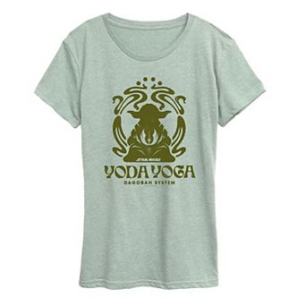 Women's Star Wars Yoda Yoga Graphic Tee