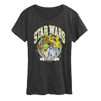 Women's Star Wars Retro Collegiate Graphic Tee