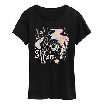 Women's Star Wars Celestial Ships Graphic Tee