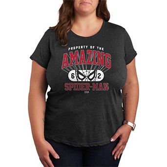 Plus Size Marvel Spider-Man The Amazing Spider-Man Graphic Tee