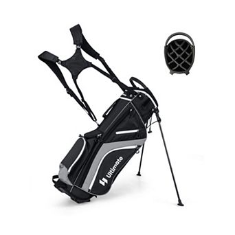 Lightweight Golf Stand Bag with 14 Way Top Dividers and 6 Pockets