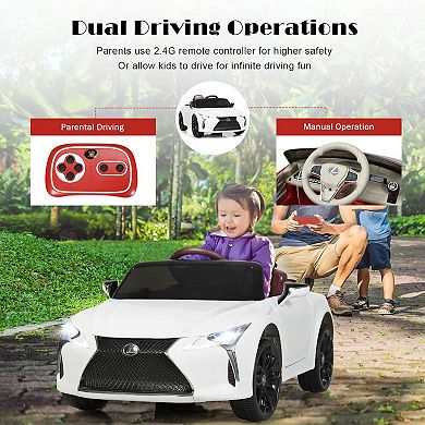 Lexus LC500 Licensed Kids 12V Ride Remote Control Electric Vehicle