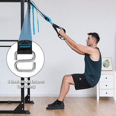 Bodyweight Fitness Resistance Adjustable Straps With Bag
