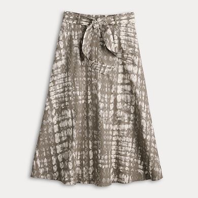 Women's Simply Vera Vera Wang Belted Maxi Skirt