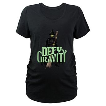 Maternity Wicked Elphaba Defy Gravity Graphic Tee