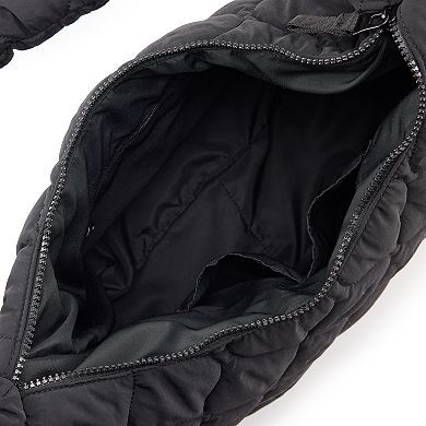 FLX Quilted Hobo Shoulder Bag